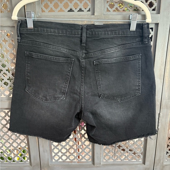 GAP Women's Black Denim Shorts - Picture 2 of 4